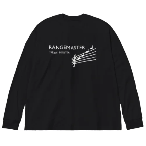 RANGEMASTER (白字) ビッグシルエットロングスリーブTシャツ