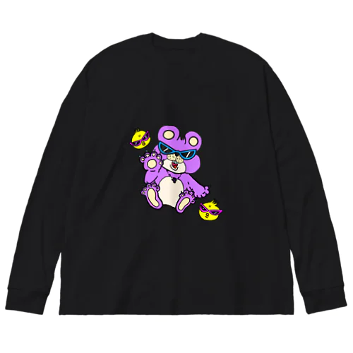 ヤンキークマたん Big Long Sleeve T-Shirt