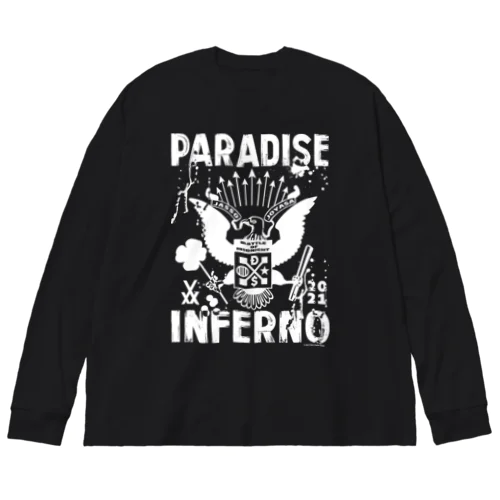 PARADISE or INFERNO ビッグシルエットロングスリーブTシャツ