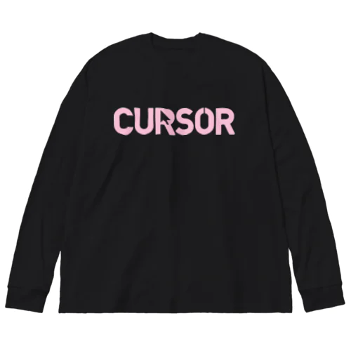 CURSOR ビッグシルエットロングスリーブTシャツ