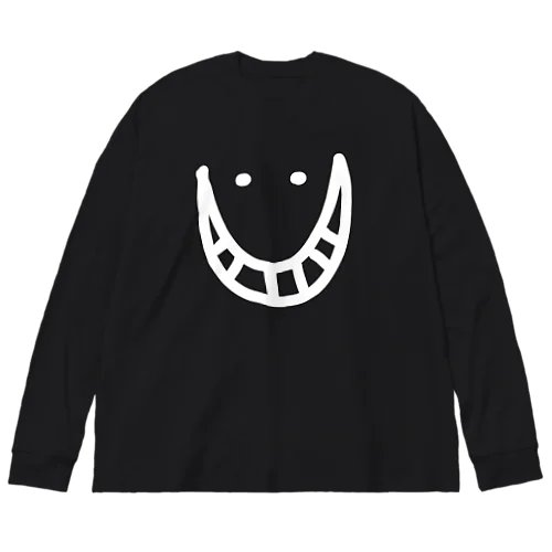 ニヤリほくそ笑む Big Long Sleeve T-Shirt