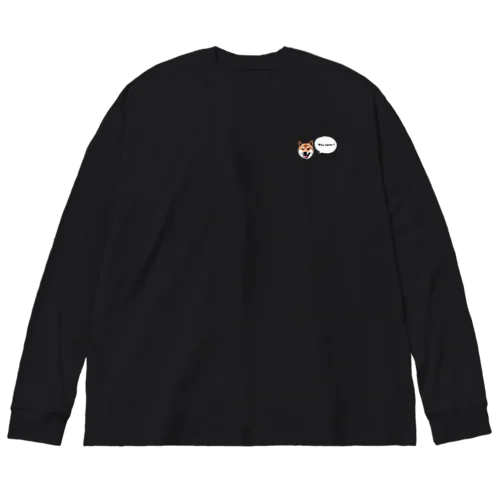 柴犬むぎくん(どうでもいい) Big Long Sleeve T-Shirt