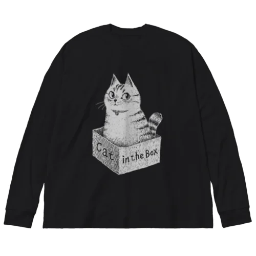 Cat in the box Big Long Sleeve T-Shirt