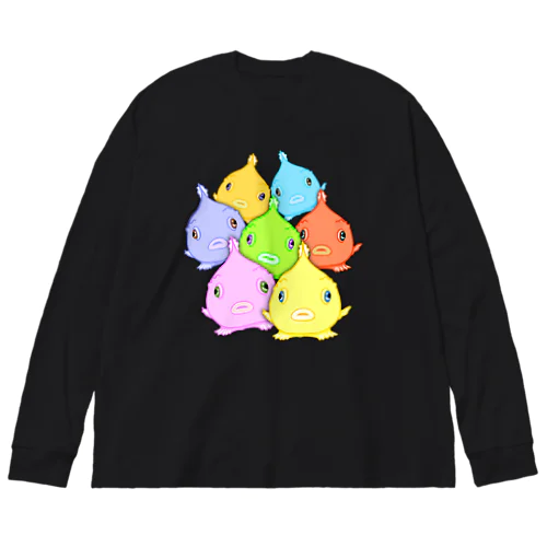 団子状態のダンゴウオたち Big Long Sleeve T-Shirt