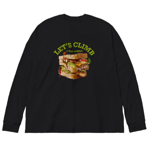 Climbing c-sandwich Big Long Sleeve T-Shirt