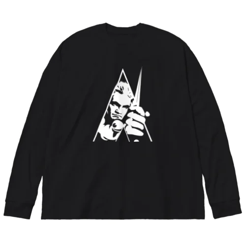 暴力的なベートーヴェン（名前なし） Big Long Sleeve T-Shirt