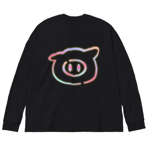 gaming pig ビッグシルエットロングスリーブTシャツ