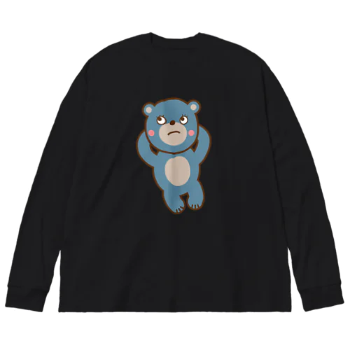 Bふてねくまー Big Long Sleeve T-Shirt