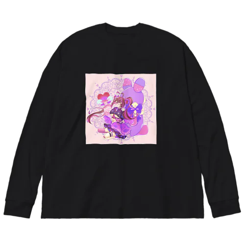 やみかわぷりんちゃん2 Big Long Sleeve T-Shirt