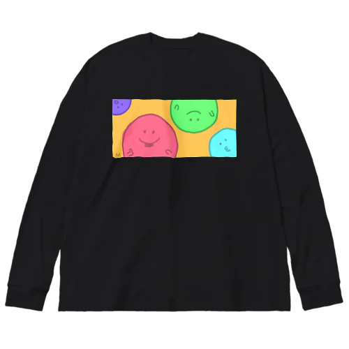 あっ、こんにちは。 Big Long Sleeve T-Shirt