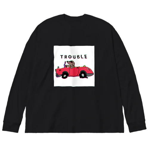 TROUBLE SERIES No.1 ビッグシルエットロングスリーブTシャツ