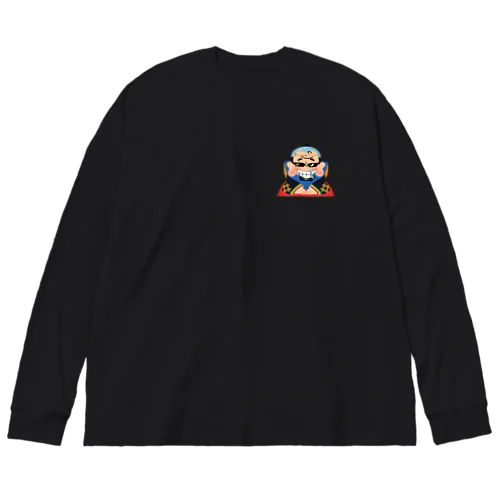 fresh助 Big Long Sleeve T-Shirt