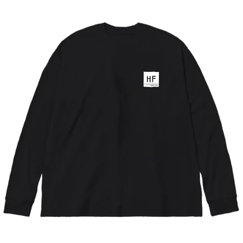 HF スクエアロゴ　ホワイト Big Long Sleeve T-Shirt