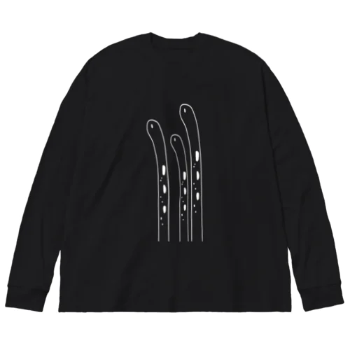 チンアナゴ3兄弟 Big Long Sleeve T-Shirt