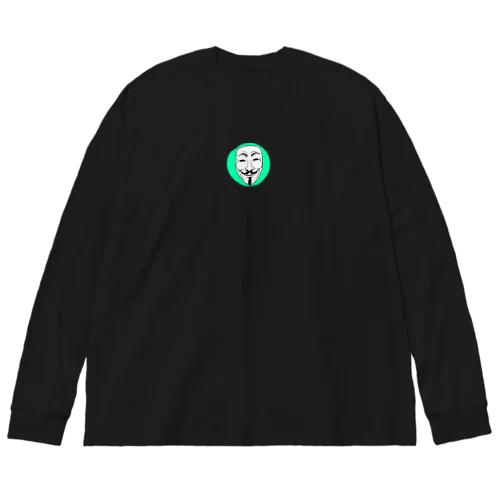 アノニマス Big Long Sleeve T-Shirt