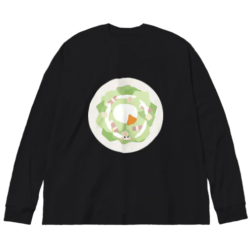 シーザーサラダちゃん Big Long Sleeve T-Shirt