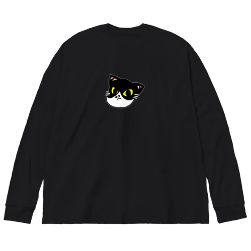 バイネコ君長袖 Big Long Sleeve T-Shirt