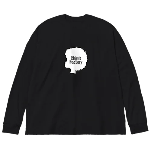 カーリーちゃん白 Big Long Sleeve T-Shirt