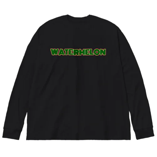 WATERMELON Big Long Sleeve T-Shirt