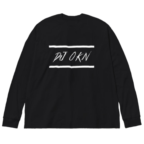 DJ OKNロゴシリーズ Big Long Sleeve T-Shirt