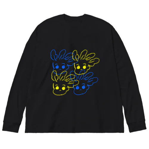 ホウレンソウ（群） Big Long Sleeve T-Shirt