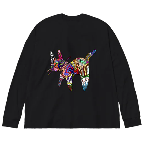 【コラボアイテム】サイケデリック忍び足 Big Long Sleeve T-Shirt