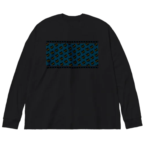 黒猫が見ている Big Long Sleeve T-Shirt