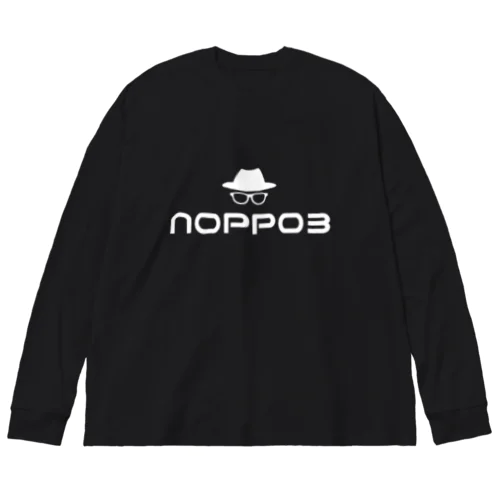 【NOPPO3】オリジナルロゴグッズ ビッグシルエットロングスリーブTシャツ