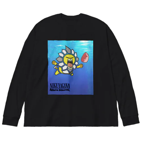 NIKUYAGANA Big Long Sleeve T-Shirt