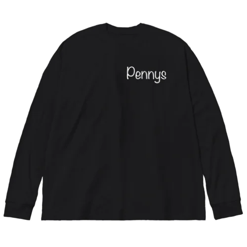 Pennys "BE"  for you. ビッグシルエットロングスリーブTシャツ