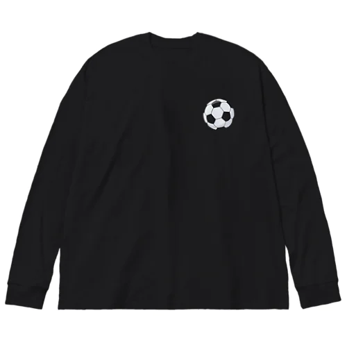 [☆両面] ワールドカップ【視力検査表パロディ】 Big Long Sleeve T-Shirt