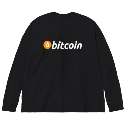 Bitcoin_Wear ビッグシルエットロングスリーブTシャツ