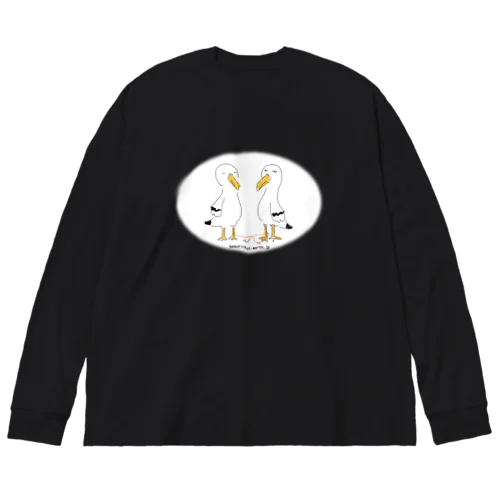 運命の赤い糸 Big Long Sleeve T-Shirt