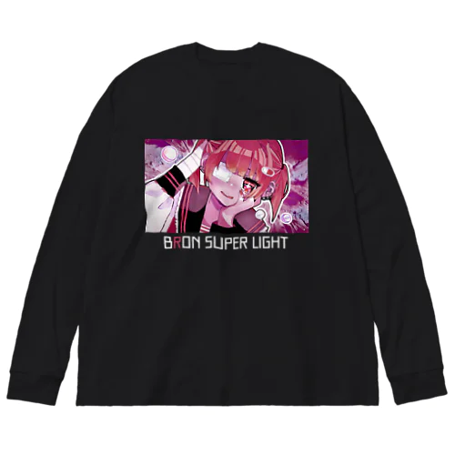 💗ひーちゃん💗(文字白) Big Long Sleeve T-Shirt