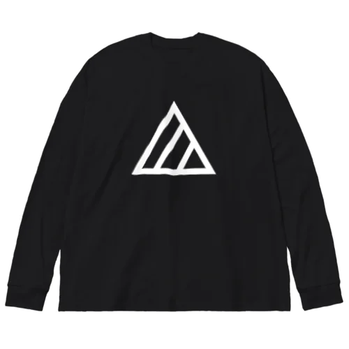 洗濯表記　漂白 Big Long Sleeve T-Shirt