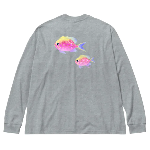 ハナゴンベ Big Long Sleeve T-Shirt