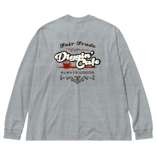 Diggin' Cafe Series ビッグシルエットロングスリーブTシャツ