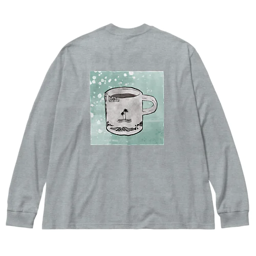 コーヒー ビッグシルエットロングスリーブTシャツ