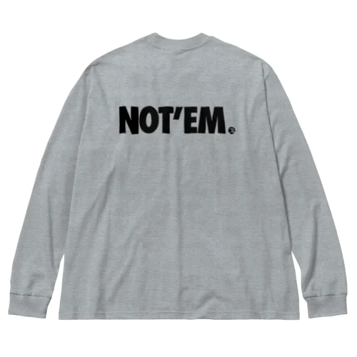 NOT‘EM ビッグシルエットロングスリーブTシャツ