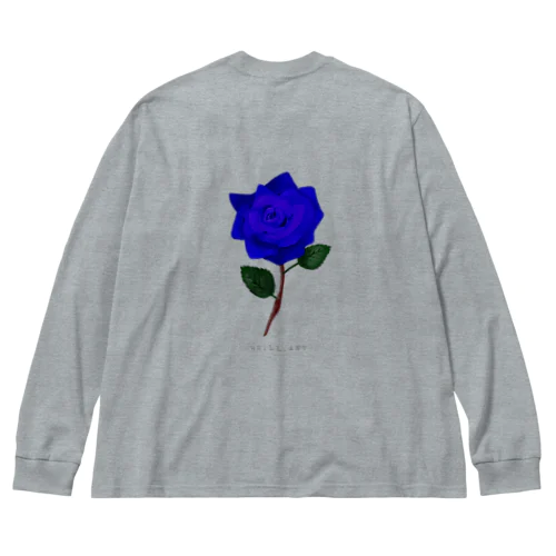 Blue Rose “BRILLIANT” ビッグシルエットロングスリーブTシャツ