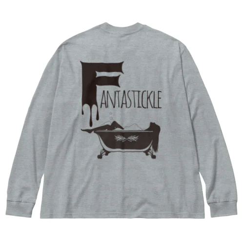 Fantastickle(ミルクチョコ・フチなし) Big Long Sleeve T-Shirt