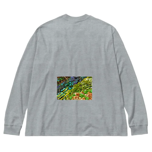 唐揚げが森へ帰る Big Long Sleeve T-Shirt