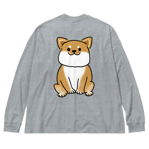 柴犬わんこ！2 ビッグシルエットロングスリーブTシャツ