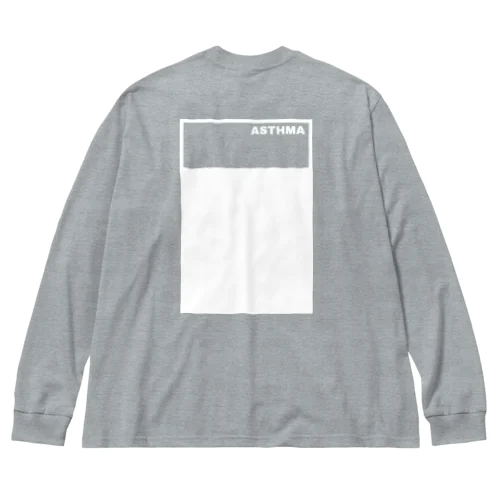 ASTHMA 喘息 Big Long Sleeve T-Shirt