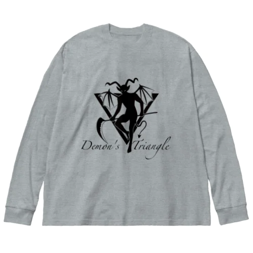 DEMON'S TRIANGLE ビッグシルエットロングスリーブTシャツ