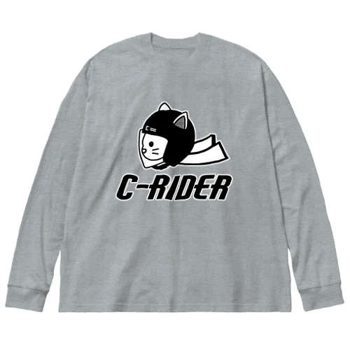 C-RIDER ビッグシルエットロングスリーブTシャツ