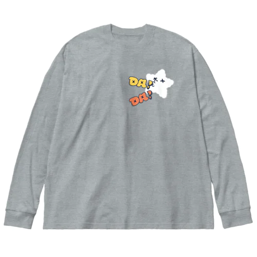 両面プリント！LIVE!だBEER!だ飲み尽くせ！ Big Long Sleeve T-Shirt