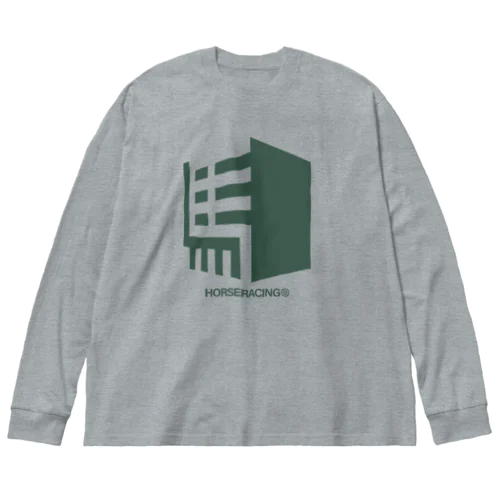 馬ボックス Big Long Sleeve T-Shirt