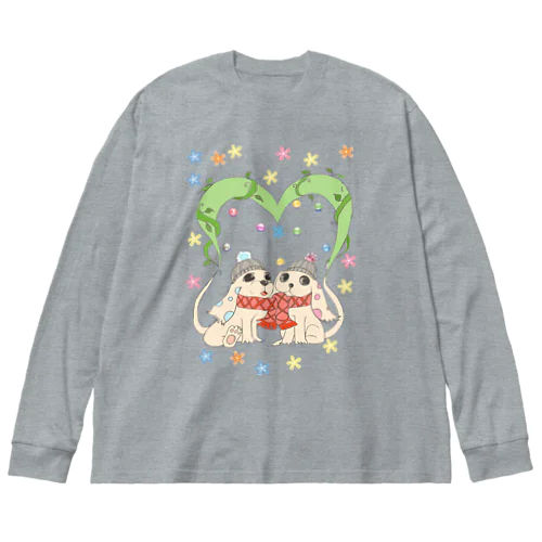 dog heart Big Long Sleeve T-Shirt