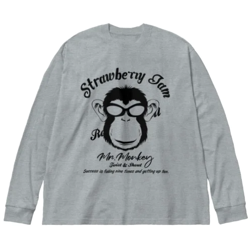 MR.MONKEY ビッグシルエットロングスリーブTシャツ